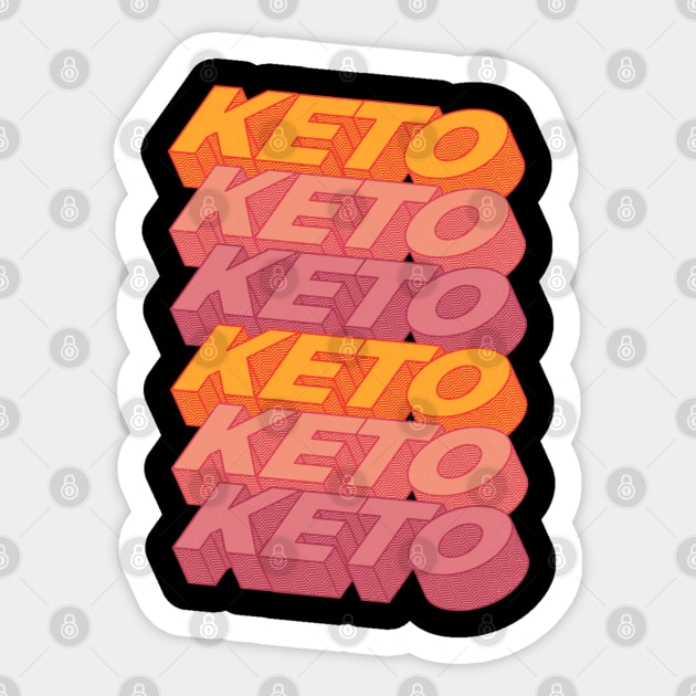 KETO KETO KETO Sticker by kroegerjoy